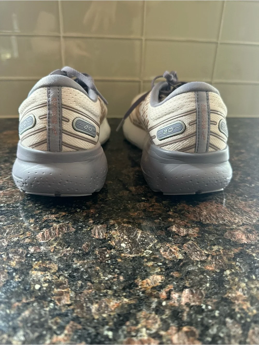 Brooks breathable mesh